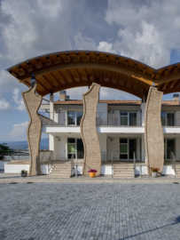 colleferro segni copertura legno lamellare